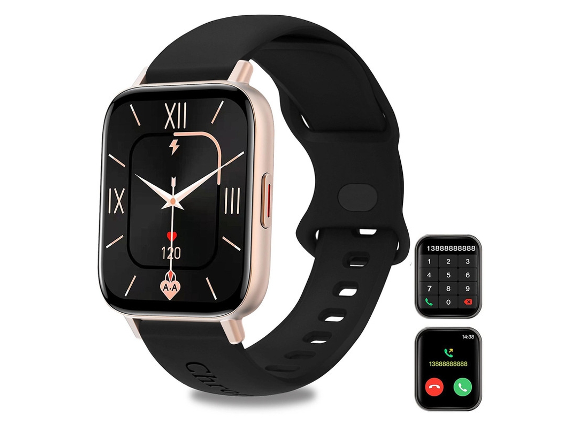 Smartwatch YIZHOOD Te326 Preto