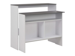 Bar Table, Bar Tables Vidaxl Branco Madeira Processada (n/a)
