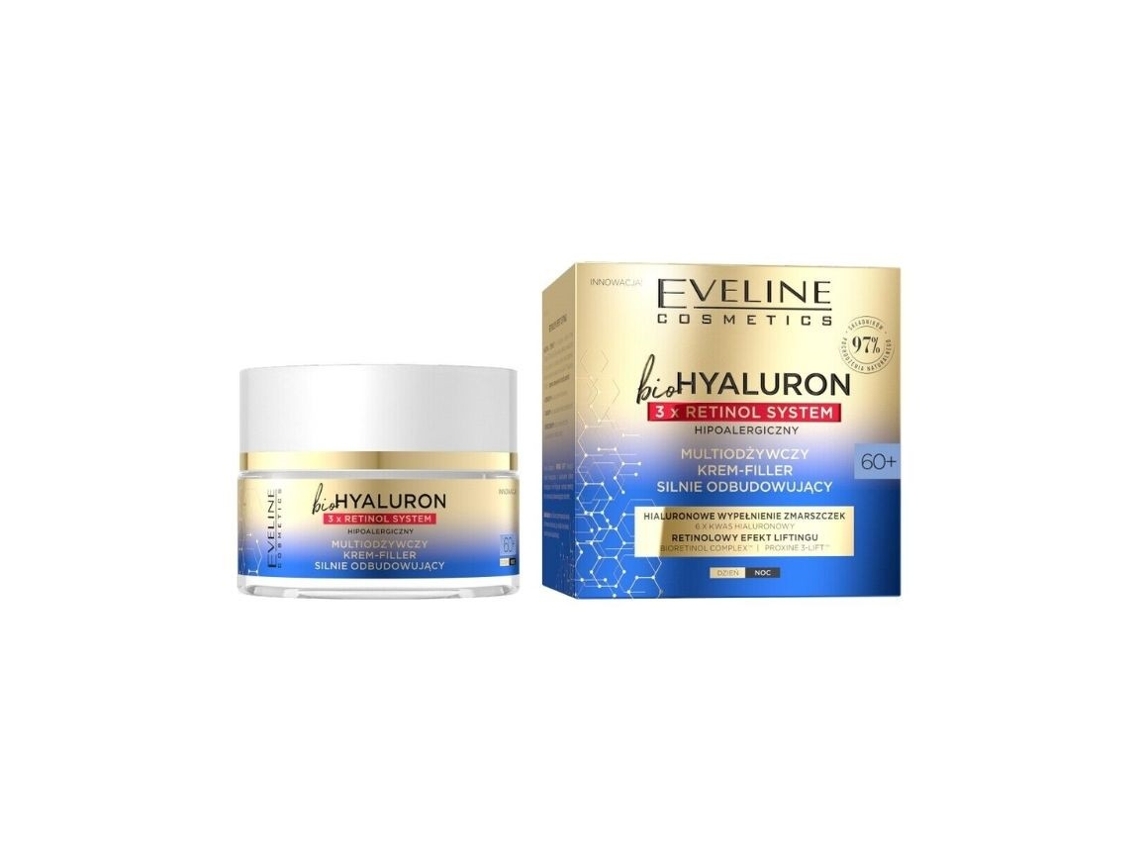EVELINE Cosmetics Biohialuron 3X Retinol System 60 Day And Night 50Ml