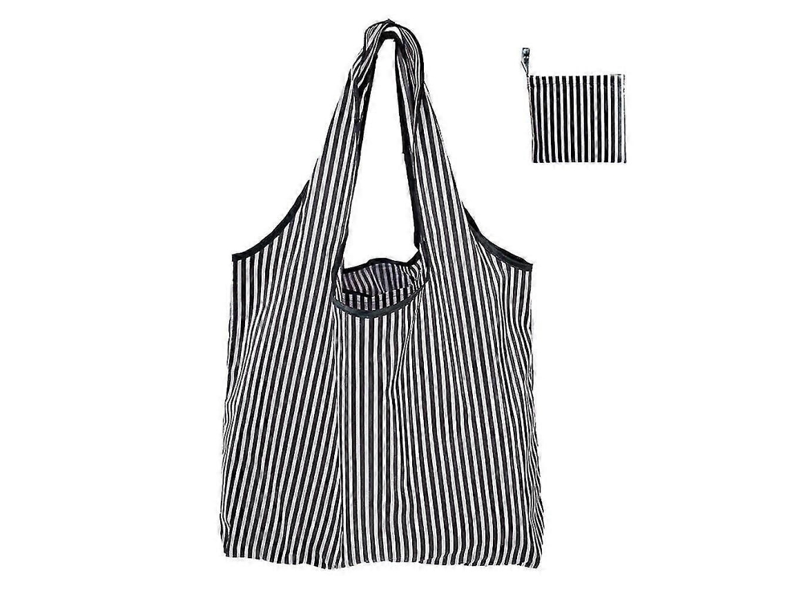 Sacola de Compras Grande, Reutilizável, Ecológica, para Compras, para Guardar Brinquedos de Praia, Bolsa de Ombro, Sacola Dobrável. GOKOCO
