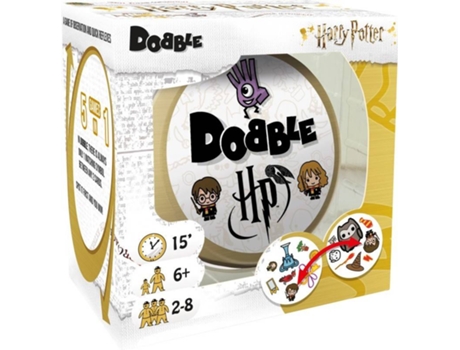 Jogo de Tabuleiro  Dobble Harry Potter (Inglês - Idade Mínima: 6)