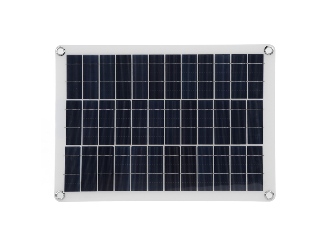 Kit De Carregamento Com Painel Solar De 10w (impermeável Ip65, Compatível Com O Carregamento De Vários Pequenos Eletrodomésticos)