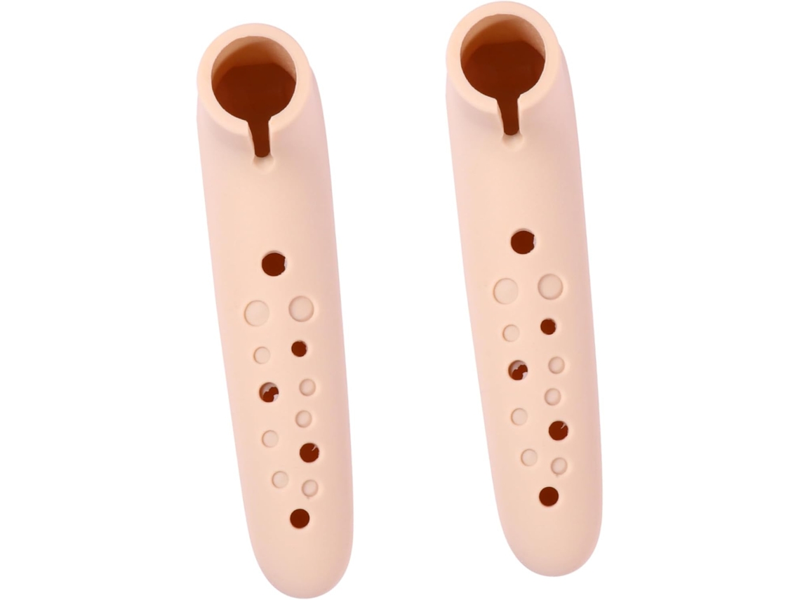 2 Unidades De Luvas Silicone Protetoras Para Maçanetas Portas, Para Maior Segurança, Sem Proteção Contra Impactos