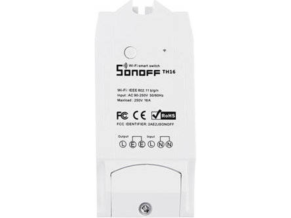 Interruptor CHAOCHUANG com Termostato de Temperatura para Humidade TH16 (DIY 16A)