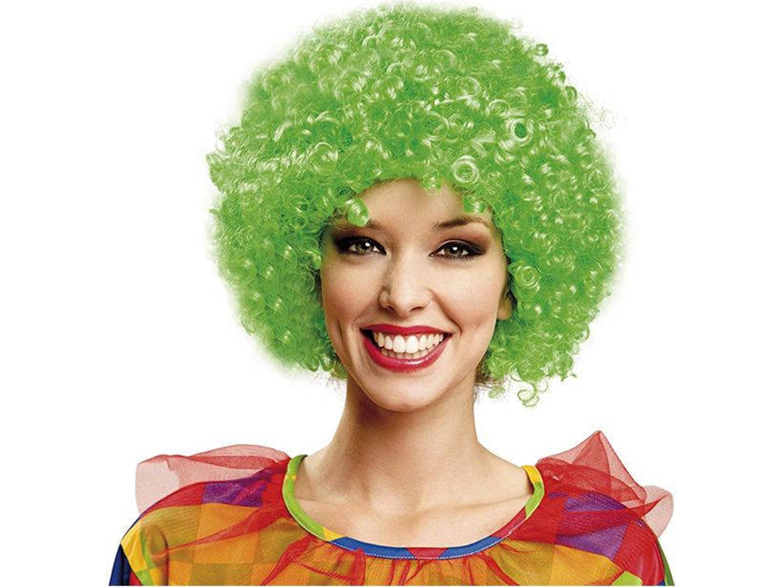 Peruca VIVING Encaracolada (Verde)