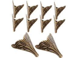 Kallory 10 Peças Pés De Móveis Liga Zinco Para Substituição, Pés Decorativos Para Sofá, Cama E Mesa, Suporte Durável