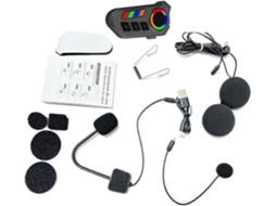 Gowenic Capa De Moto Bluetooth Com Luzes Led