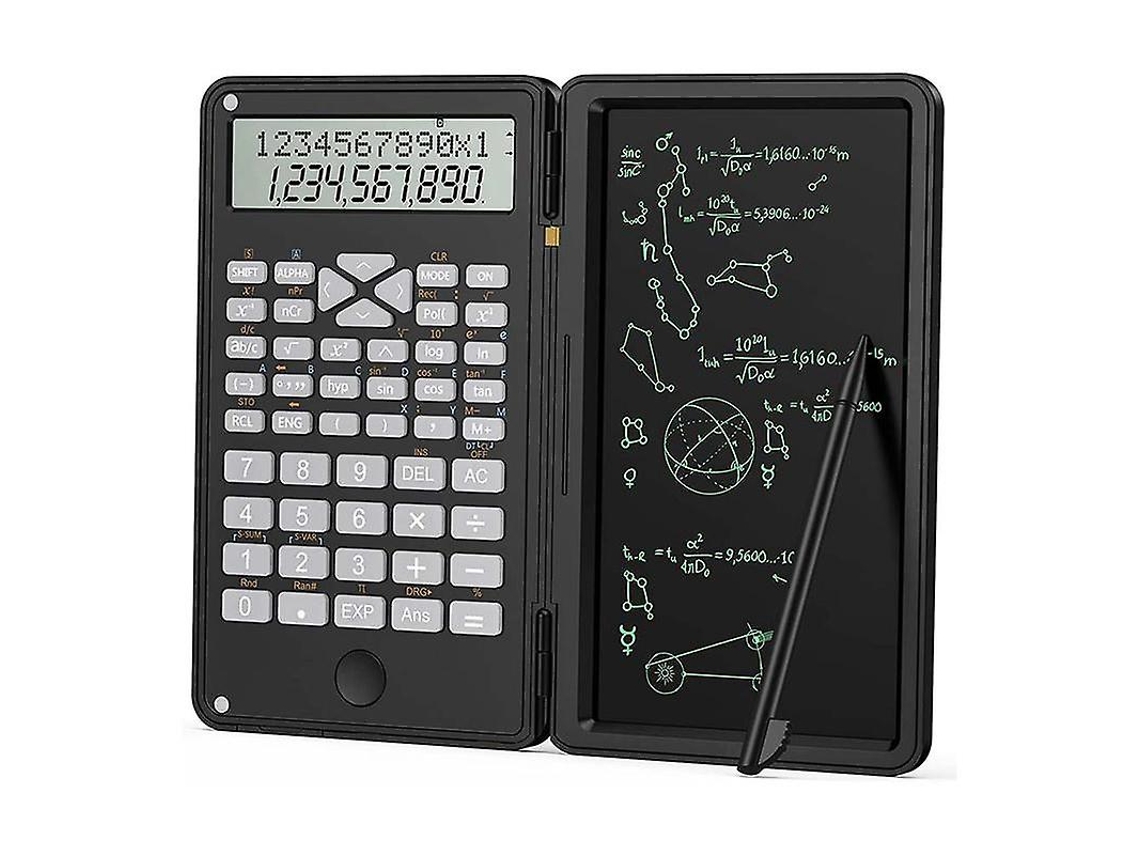 Calculadora, Calculadoras Científicas, Calculadora De Escrita De 12 Dígitos, Calculadora Financeira Dobrável, Para Escritório Escolar Everley891
