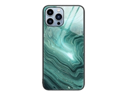 Lurelia Capa Iphone 14 Pro Vidro Padrão Mármore Armor