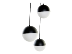 Candeeiro de Teto Dkd Home Decor Metal Cristal 40 X 40 X 80 Cm