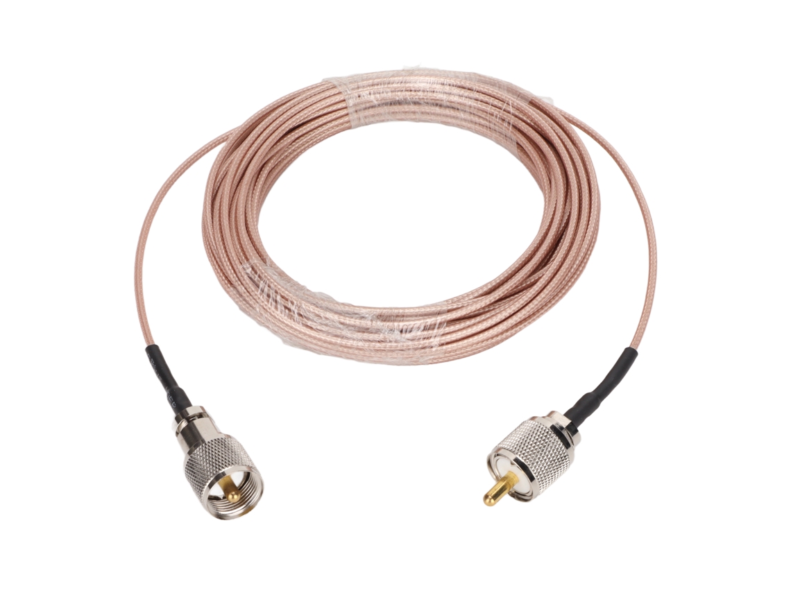 Cabo Coaxial LAXISCREED 10m Pl259 Baixo Perda