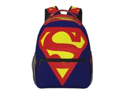Mochila Superman H123 Para Escola E Trabalho, Leve E À Prova Dágua, Mochila Estilosa Para Estudantes E Adultos J123 Olysi Shop