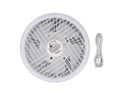 Camping Fan LAXISCREED (with Led Light, Usb Rechargeable)
