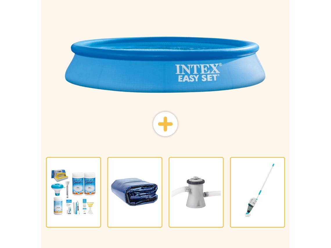 Intex Piscina Easy Set Redonda - 305x61 Cm - 5-peças S165
