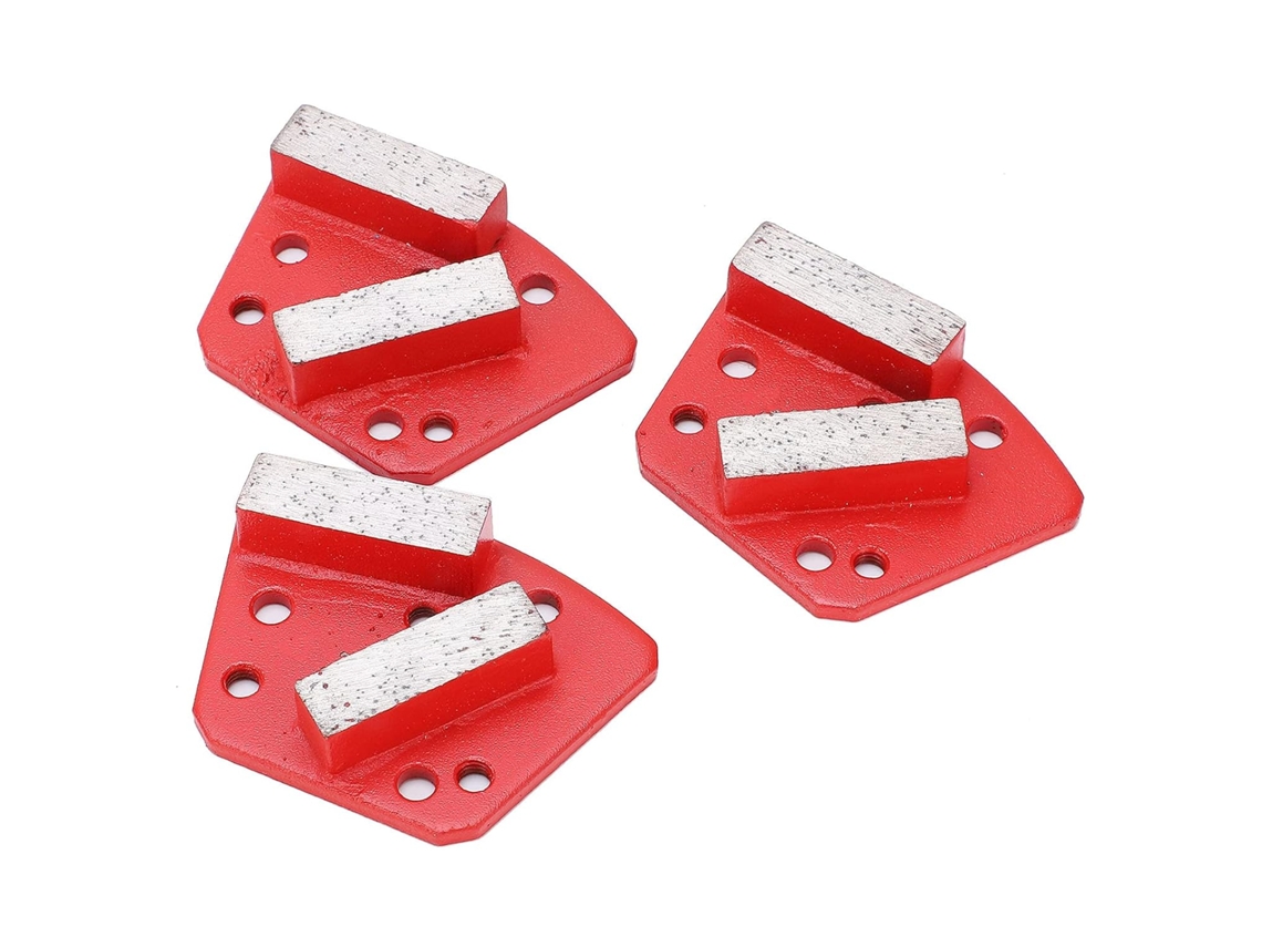 Sapatas diamantadas para desbaste CHABERLU, bloco de 3 peças