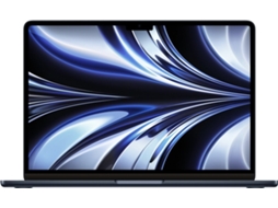 Macbook Air 13 2022 M2 Ram 8 Go Ssd 256 Go Qwerty Us Preto APPLE (Recondicionado Sinais de Uso)