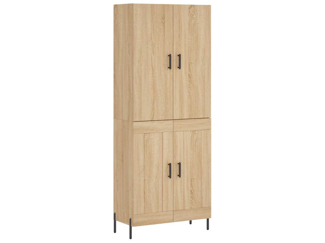 Guarda-roupa alto derivado de Madeira Cor Sonoma MAISON EXCLUSIVE (69,5x34x180 cm)