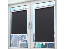 Cortina Blackout Sem Furos, Com Ventosa, 30x60 60x150cm 80x200cm, Cortina De Rolo, 99% Opaca, Térmica