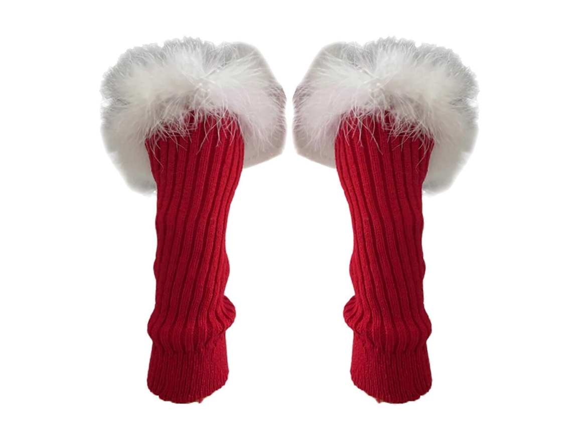 Luvas Sem Dedos, para Inverno E Halloween E Baile, Aquecimento de Mãos E Pulsos - Elysve