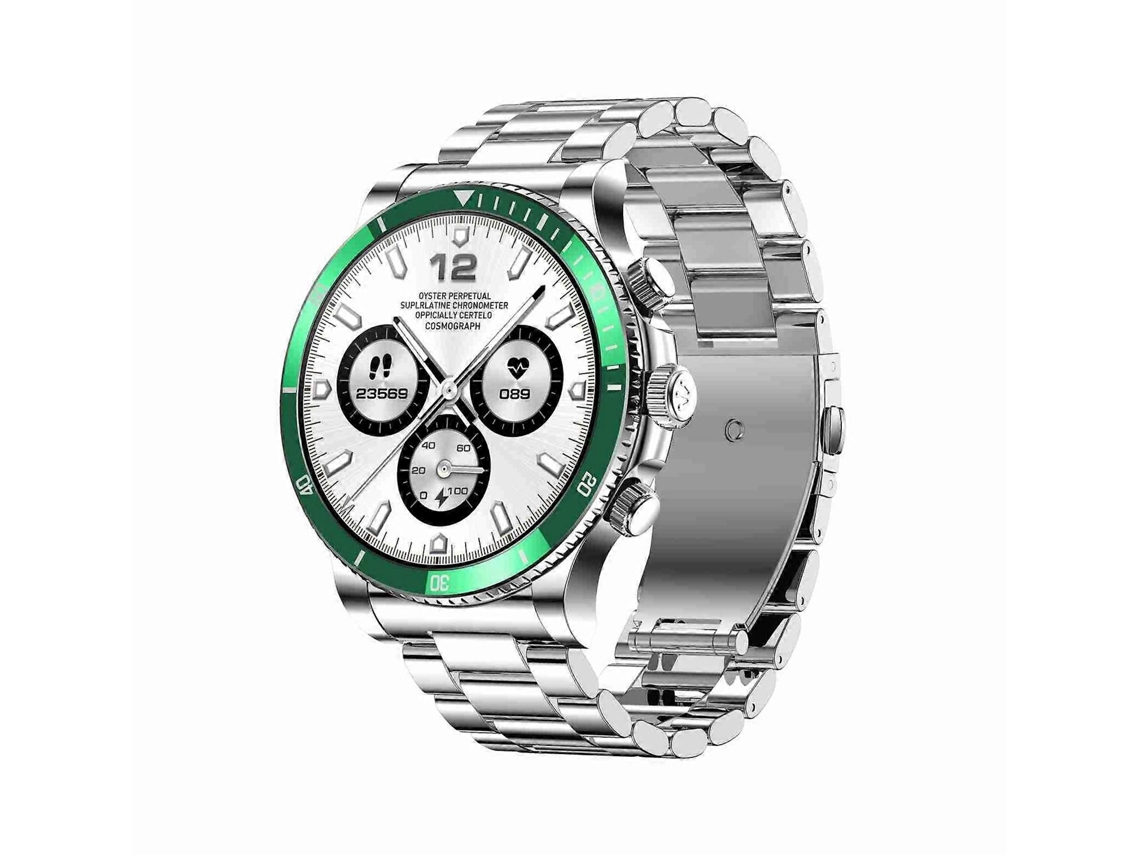 Pulseira de aço de 1,53 polegadas VONKELIOS Smart Watch