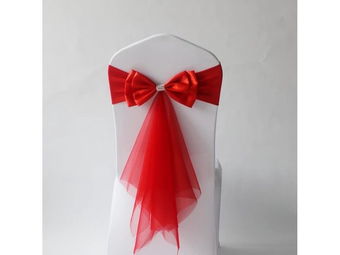 Decoração De Casamento - 2 Peças - Cobertura De Mesa - Sjerp - Organza Elástico - Materiais Sem Dobras - Pano De Mesa