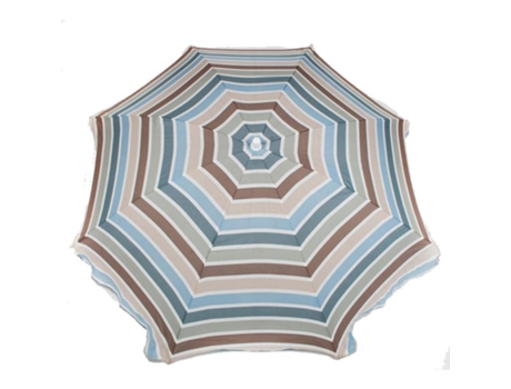 Parasol playa aluminio algodon 180 cm