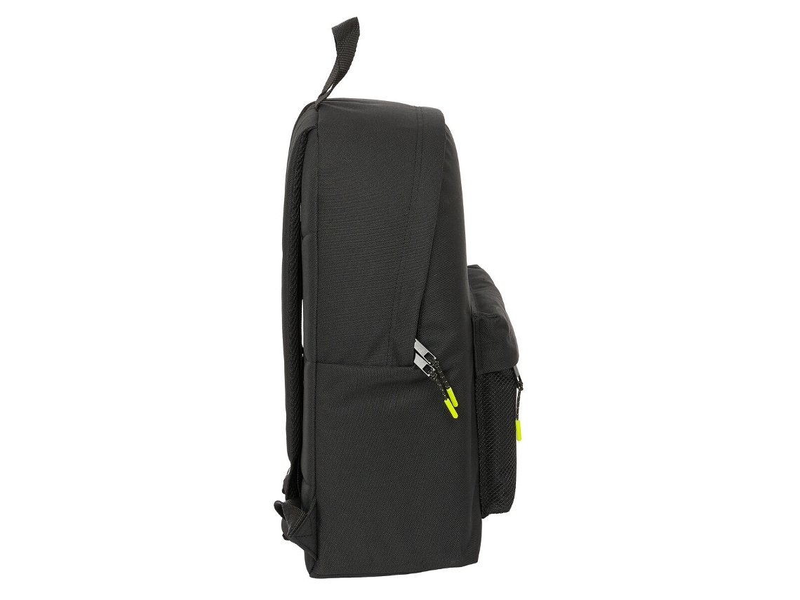 Mochila Escolar SAFTA Beat (Preto - Poliéster 600D)