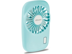 Mini Ventilador Portátil Lalamoli, Potente, Recarregável Por Usb, Adequado Para Adultos E Crianças, Escritório Em Casa, Viagens Ao Ar Livre Azul