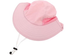 Chapéu De Sol Ajustável Para Meninos E Meninas, Proteção Uv Com Aba Larga E Protetor De Pescoço, Respirável E