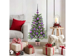 Vidaxl Árvore De Natal Com 150 Leds Com Suporte Verde 90 Cm Pe
