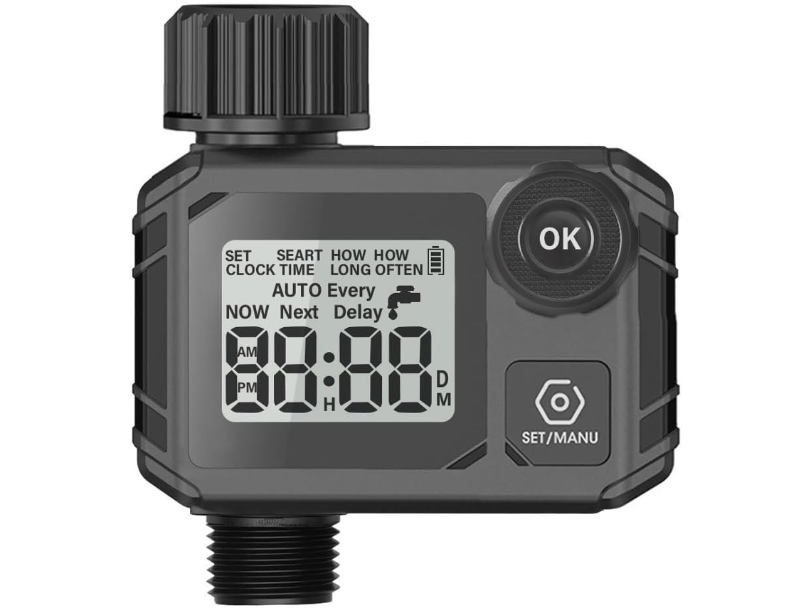 Controlador De Irrigação Automático Com Sensor Chuva, Temporizador