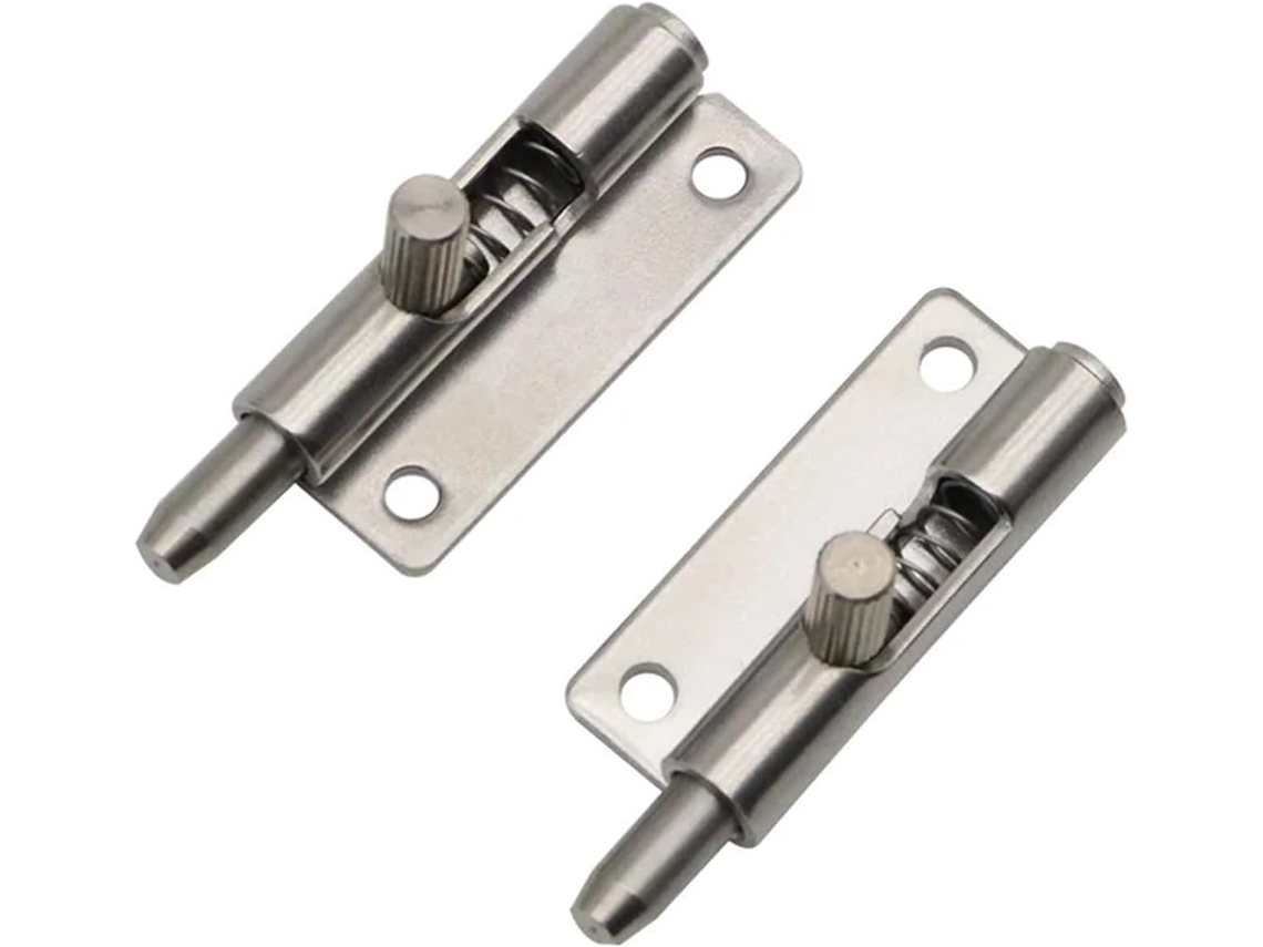 Dobradiça De Ferro Galvanizado Ou Aço Inoxidável Com Mola Para Porta Armário, 1 Peça Direita Ferro