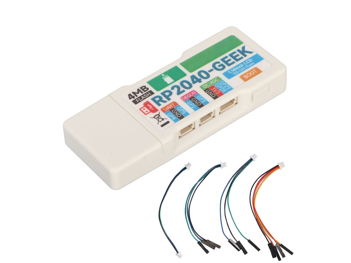 Placa De Desenvolvimento Com Display Lcd Colorido 1.14 Polegadas Swd Uart I2c Para Modificações E Atualizações