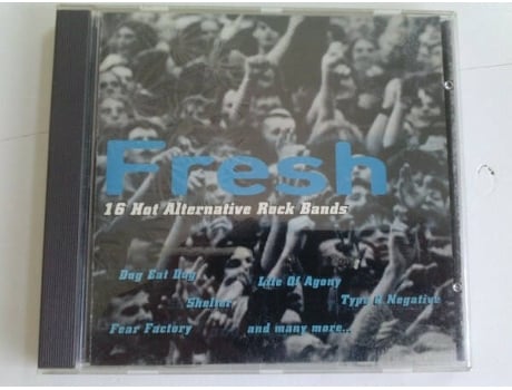 Cd Fresh - 16 Hot Alternative Rock Bands Roadrunner Records