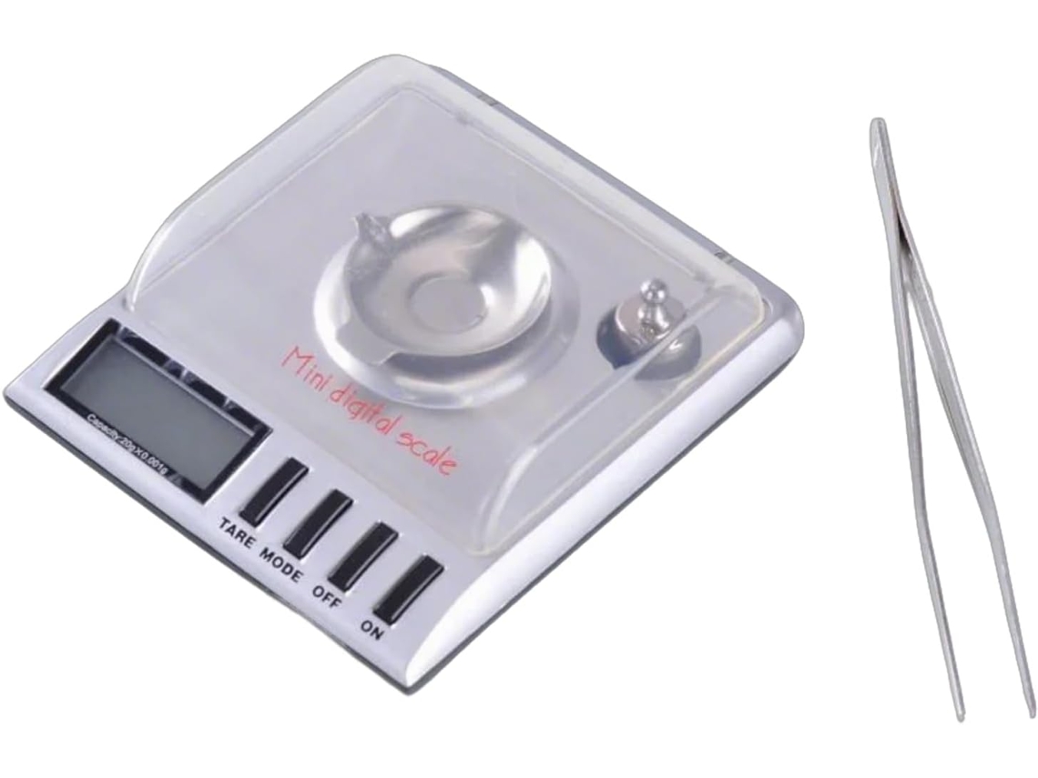 Balança Digital De Bolso Com Capacidade 20g, Resolução 0,001g, Peso E