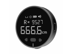 Trena Digital Eletrônica 99 Metros Com Tela Lcd, Régua Digital, Recarregável, Pequena E Inteligente, Com Rodinhas. Aquaforge (324 Pés)