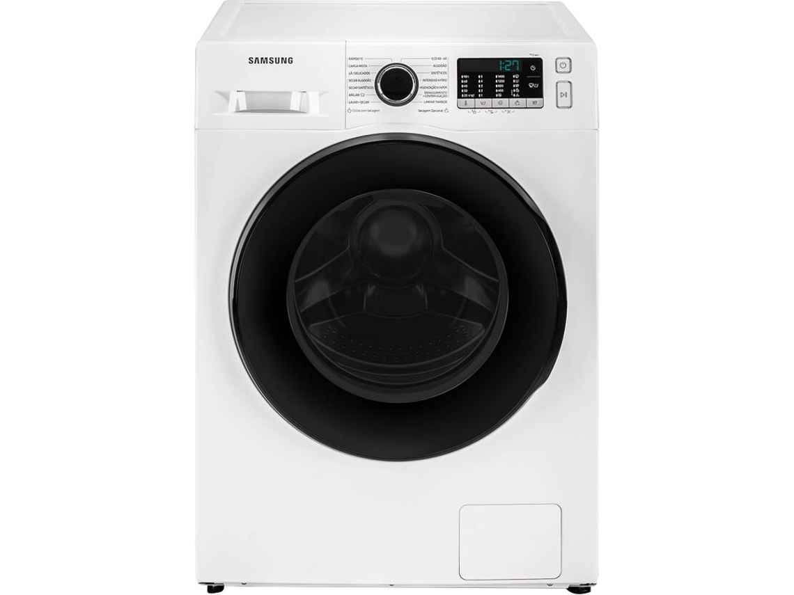 Máquina de Lavar e Secar Roupa SAMSUNG WD80TA046BE/EP (5/8 kg - 1400 rpm - Branco)