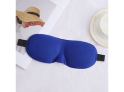 Máscara De Dormir Leve E Confortável Com Contorno 3d E Correia Ajustável, Ideal Para Viagens E Sestas, Bloqueando A Luz. Azul Hexinyigjly