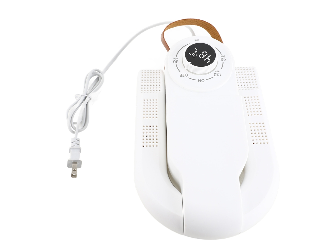 Secador Elétrico de Sapatos com Temporizador e Rack Desenhável 360° para Botas Meias Luvas 110v | S/MARCA