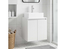 Vidaxl Vaidade Com Pia Suspensa Branco 49,5 X 41 X 62,5 Cm