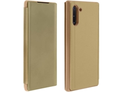 Capa Note Mirror Para Samsung Yemaesre Dourado