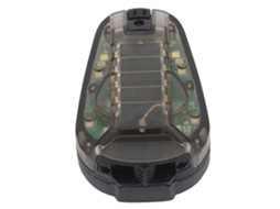 Lanterna para Capacete Militar, Luz Sinal Impermeável Verde S/MARCA