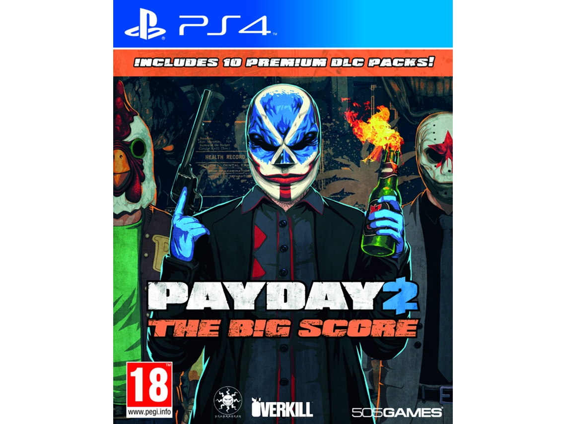 Jogo PS4 Payday 2 - The Big Score
