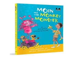 Livro Moin and the Monkey Monster de Anushka Ravishankar (Inglês)