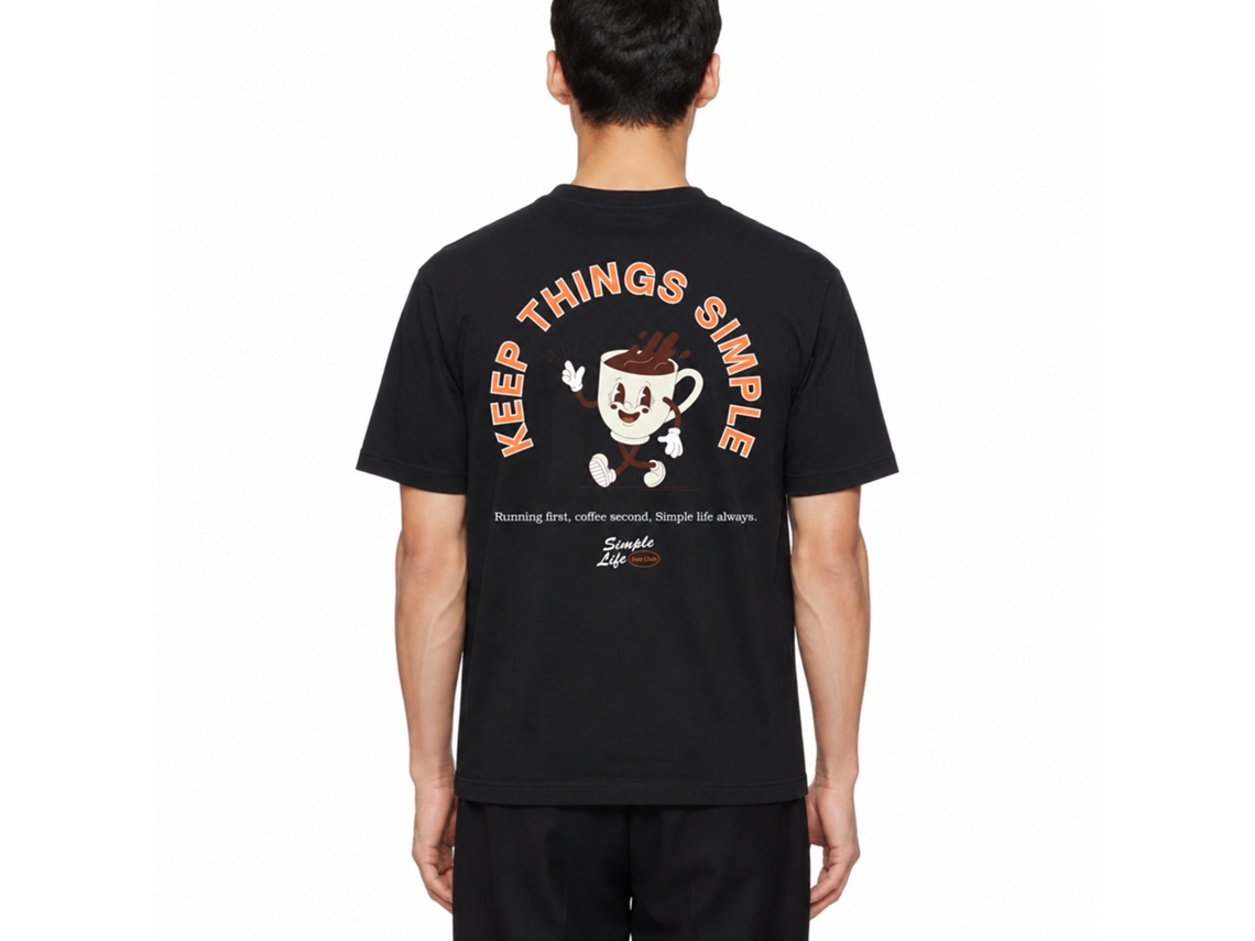 Rockinstone Simple Life Run Club Simple Life Run Club T-shirt Unique Designer Style