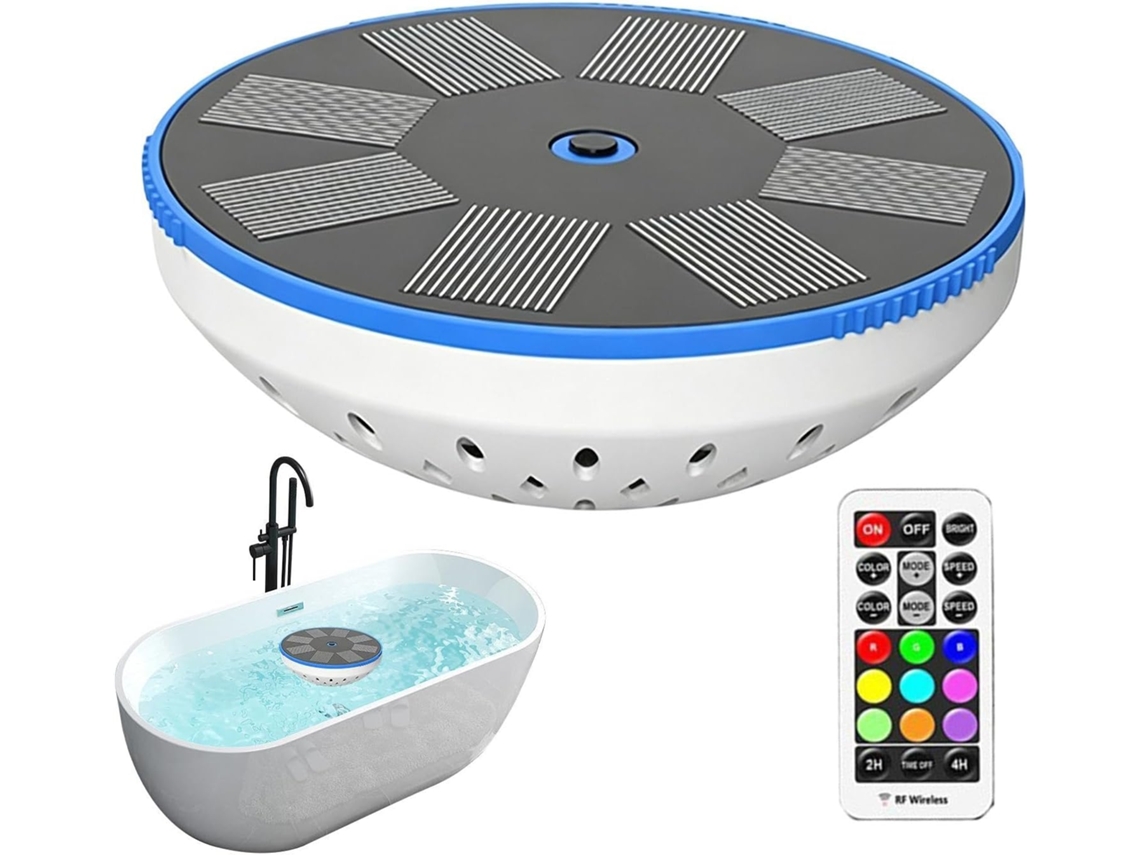 Luzes Solares Piscina GOKOCO com 10 modos, controle remoto, decorativas