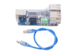 Módulo Hub Aislador Usb de 4 Canales Placa de Protección de Acoplamiento Componente Electrónico Adum3160