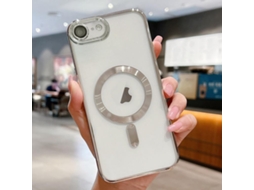 Capa Para Iphone 16e - Revestimento Eletroplástico - Tecnologia Magsafe
