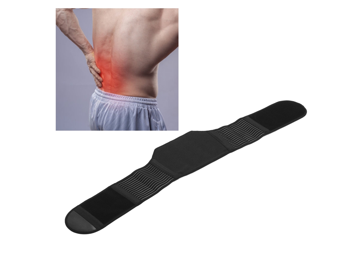 Lurelia Suporte Lombar L Para Costas Ergonómico Respirável Terapia Magnética Autoaquecido