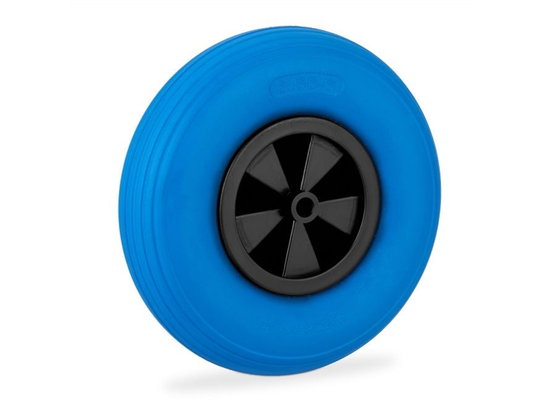 Roda De Borracha Maciça Para Carrinho De Mão 3.50-6 Antifuro